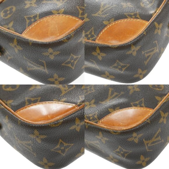 LOUIS VUITTON Compiegne 28 Clutch Bag Monogram Leather Brown GHW M51845 65EE819 - Picture 7 of 15